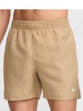 Nike Swim Beige Khaki Shorts Trunks Men’s Size XXL